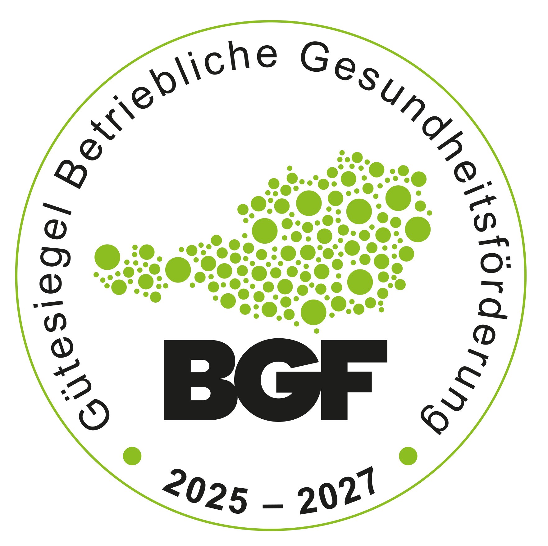 BGF Gütesiegel - 